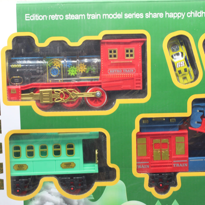 Electric Steam Train 22 Pieces