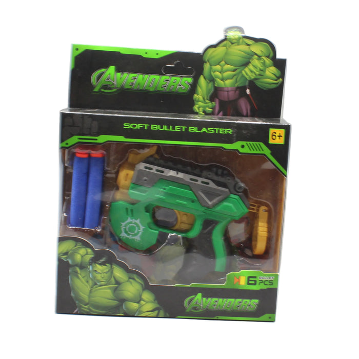 Avengers Hulk Soft Bullet Gun