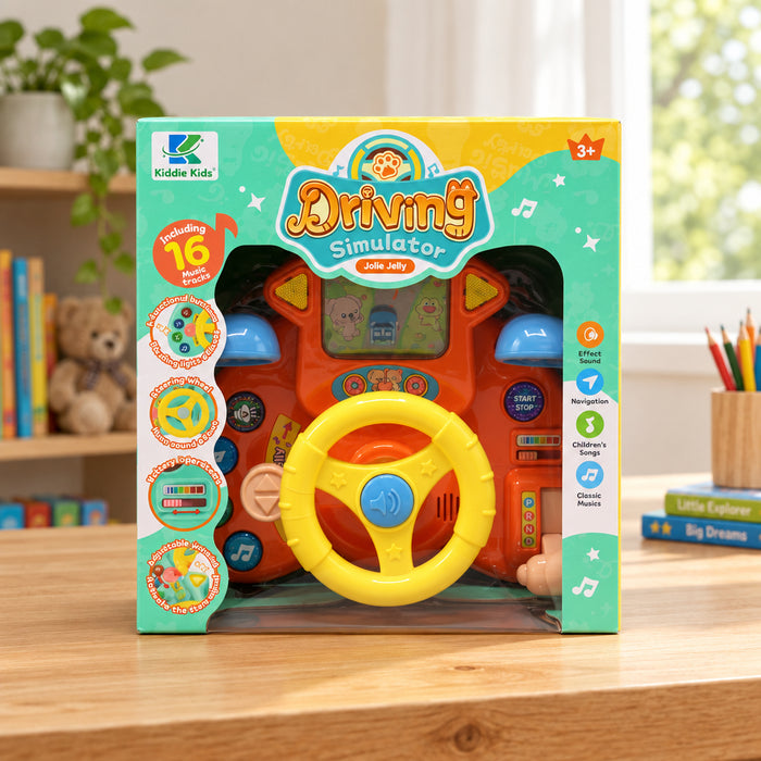 Baby Steering Wheel with 16 Music