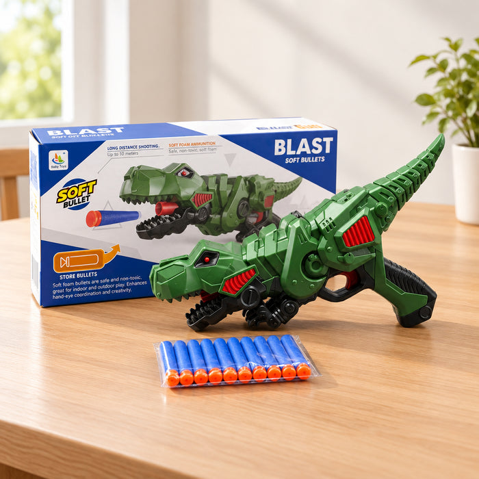 Dinosaur Shape Soft Bullet Gun