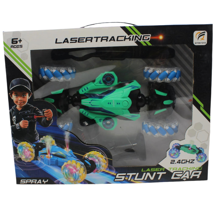 Spray Laser Tracking Stunt Car