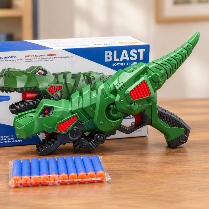 Dinosaur Shape Soft Bullet Gun