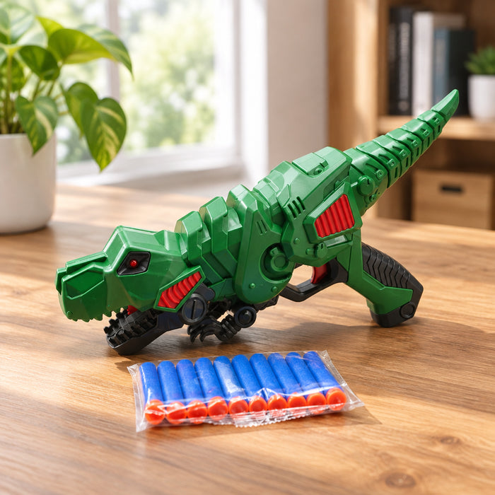 Dinosaur Shape Soft Bullet Gun