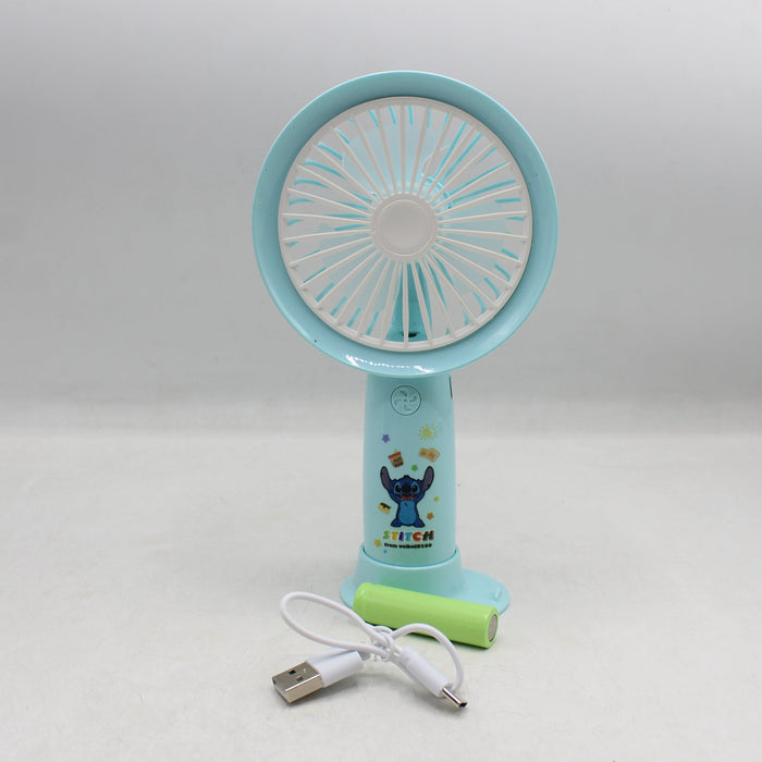 USB Rechargeable Cartoon Theme Fan