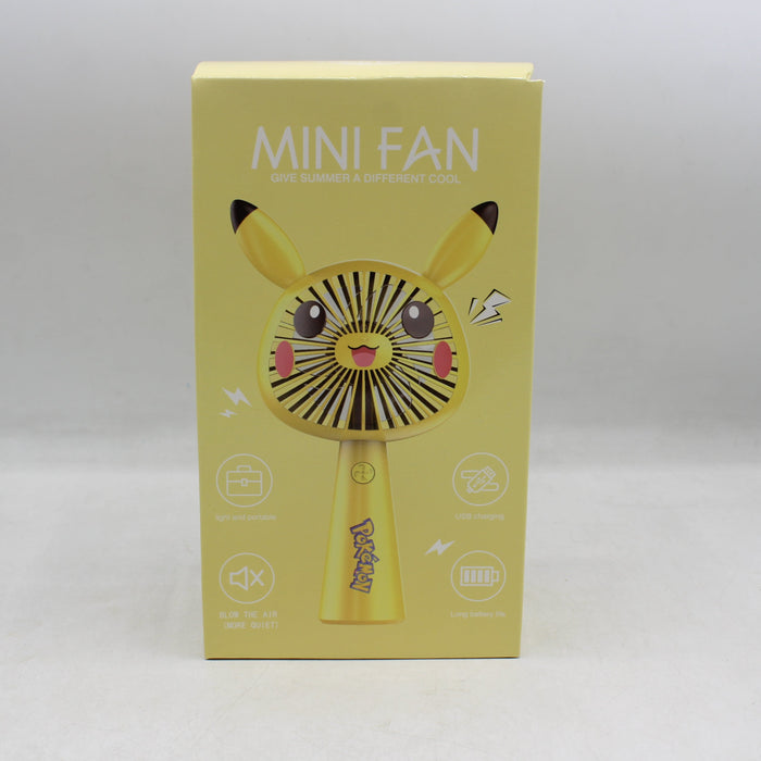 Rechargeable Mini Pokemon Theme Fan