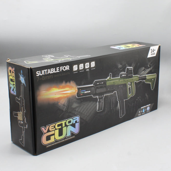 Electric Vector Gun with Crystal Bullet