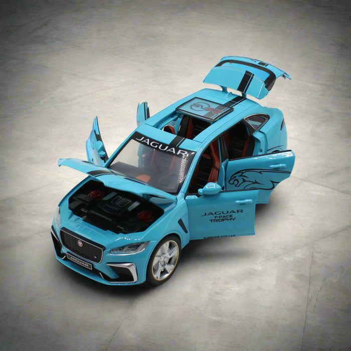 Diecast Jaguar Car with Light & Sound