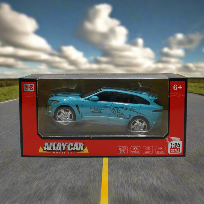 Diecast Jaguar Car with Light & Sound