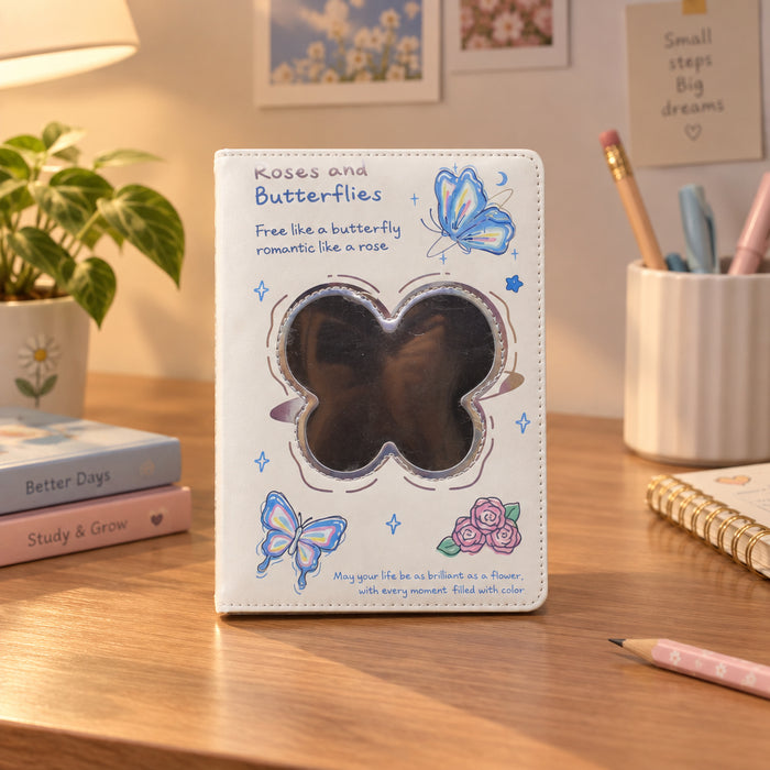 Butterfly Mirror Cover Notebook