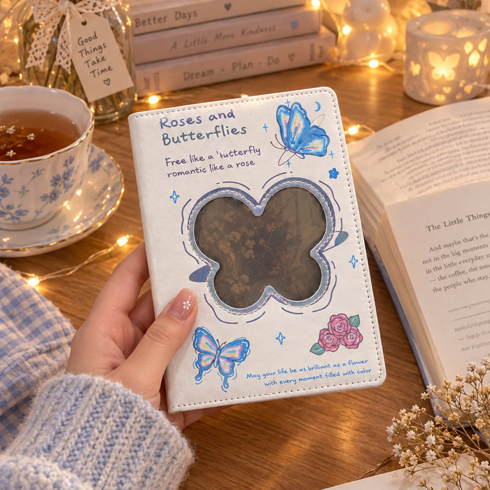 Butterfly Mirror Cover Notebook