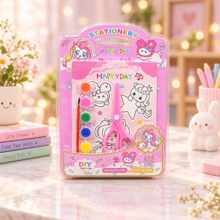 Unicorn Water Color Stationary Set