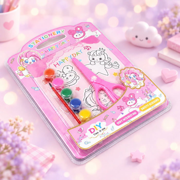 Unicorn Water Color Stationary Set