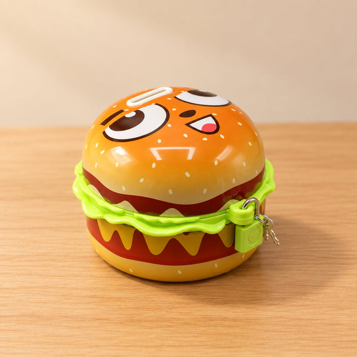 Yumm Burger Theme Piggy Bank