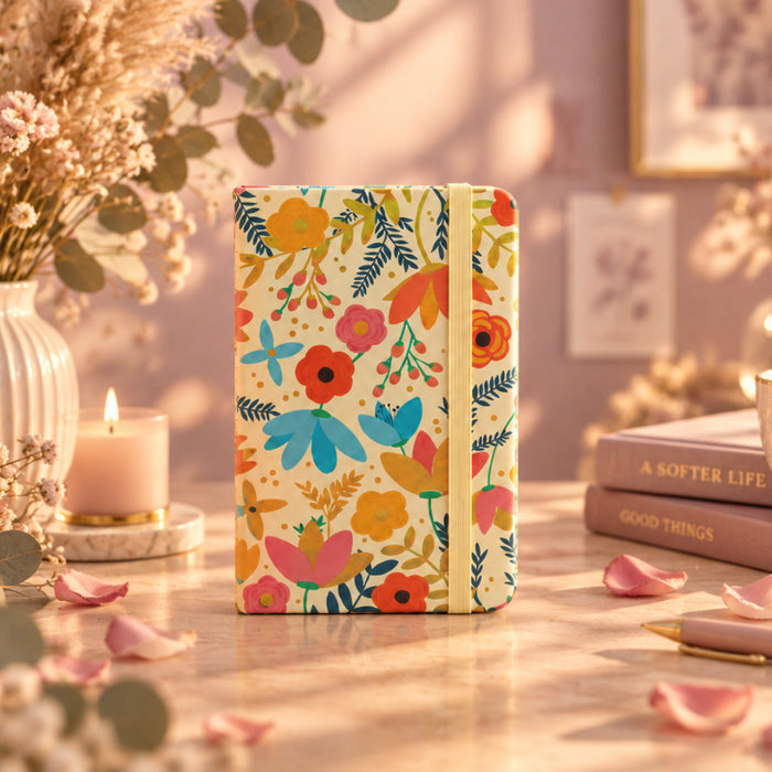 Flower Theme Diary