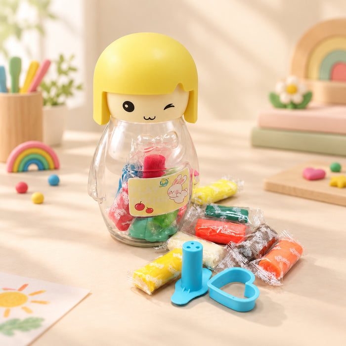 Japanese Doll  Play Dough 12 Colors