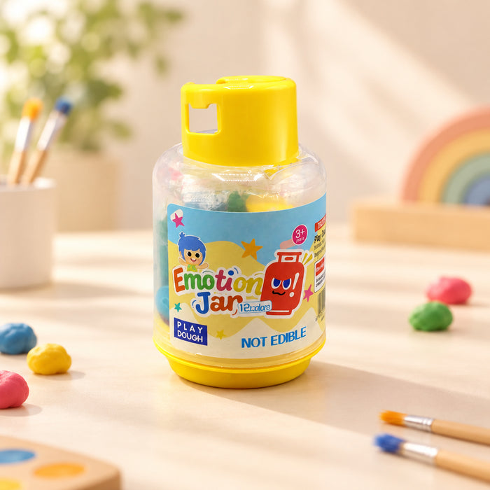 Emotion Jar Play Dough 12 Colors