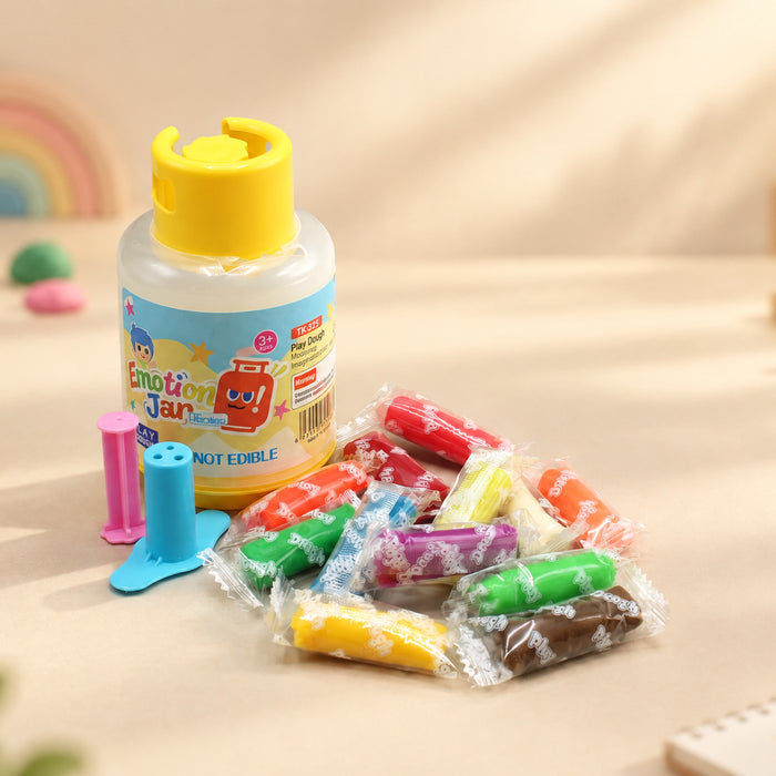 Emotion Jar Play Dough 12 Colors