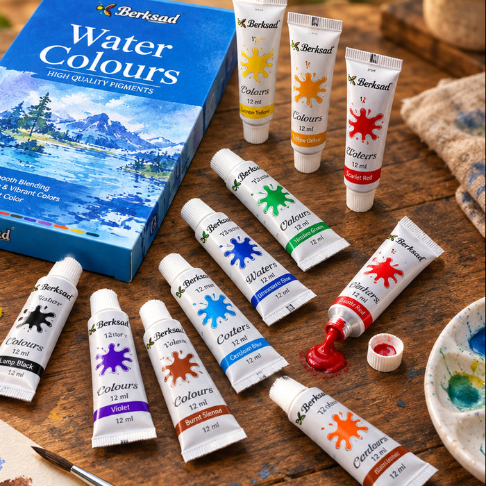 Bertand Water Colors Set Pack of 12