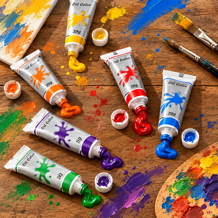 Bertand Oil Colors Set Pack of 12