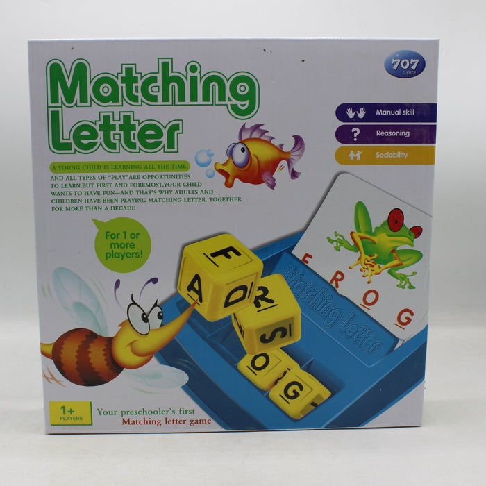 Matching Letter Game