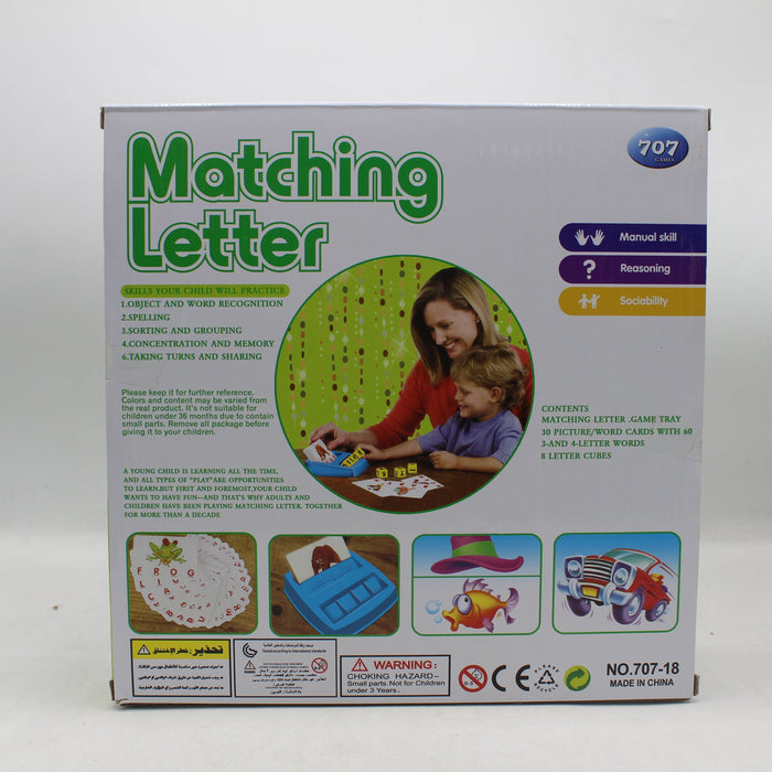 Matching Letter Game