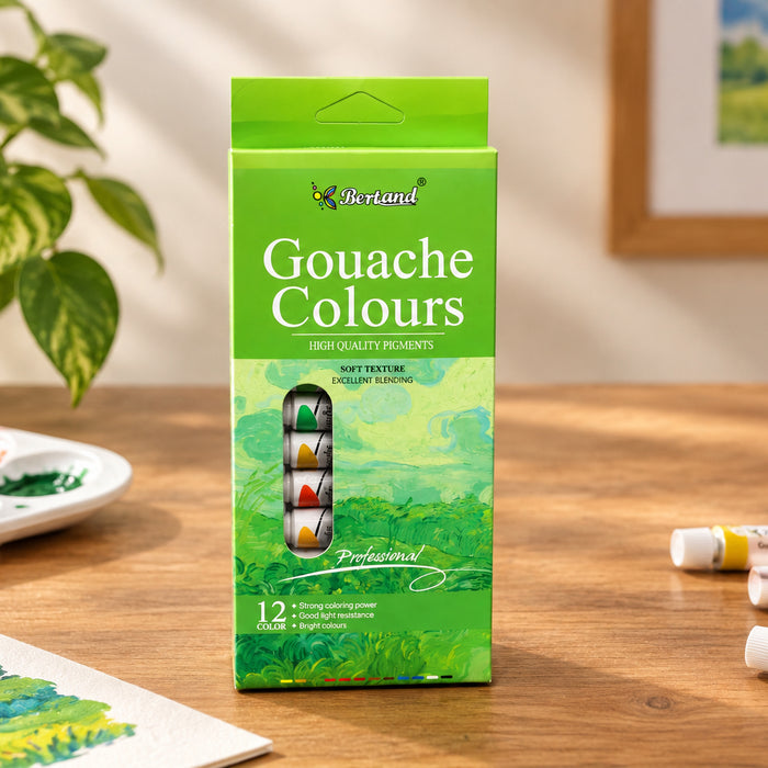 Gouache Paint Color Set Pack of 12