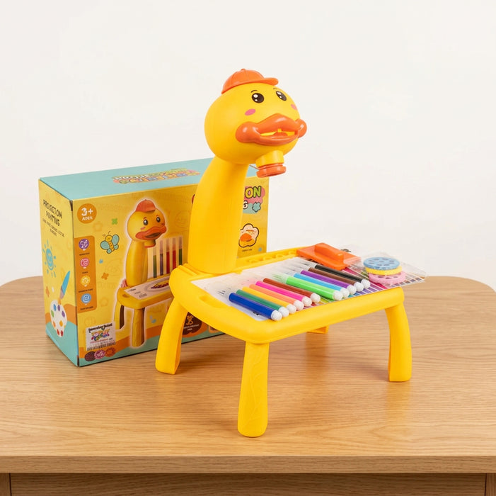 Duck Projection Painting Board