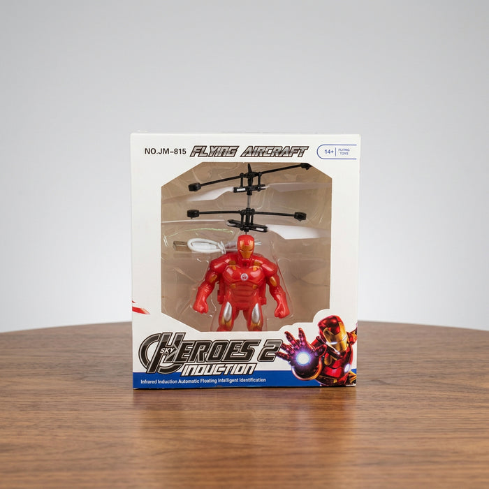 Iron Man Flying Aircraft with Lights