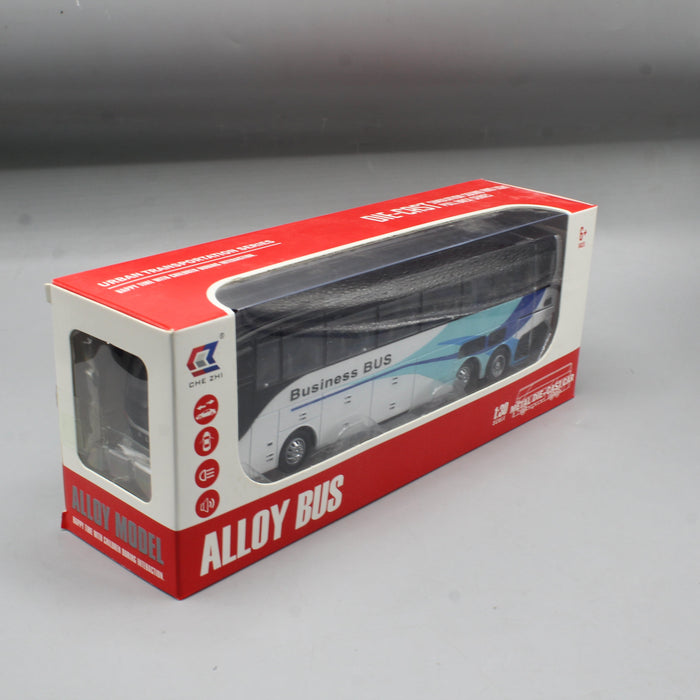 Diecast Tour Bus with Light & Sound