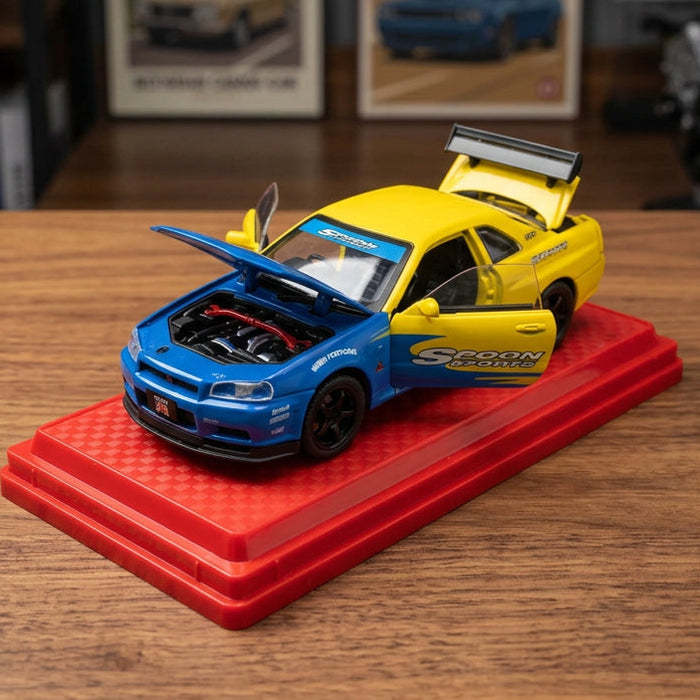 Diecast Nissan Skyline GT-R34 Car