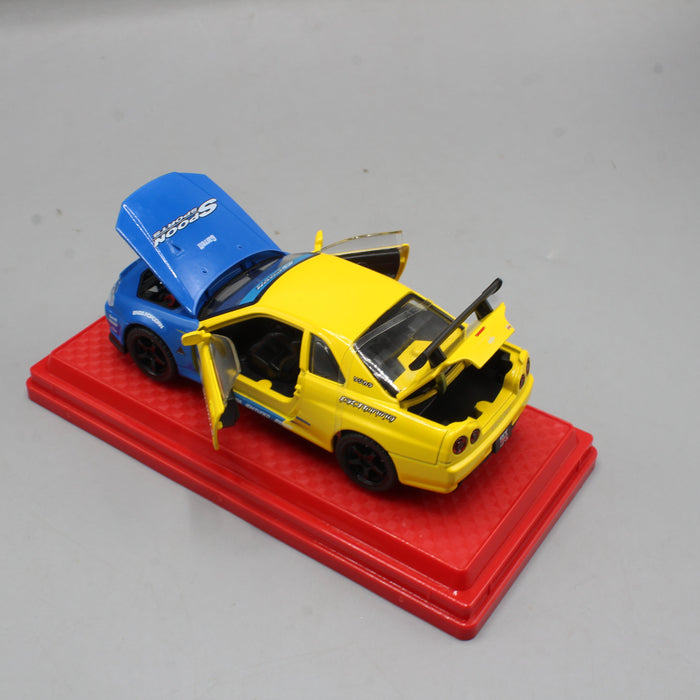 Diecast Nissan Skyline GT-R34 Car