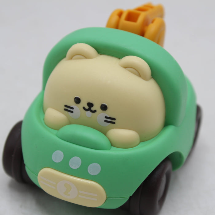 Cat Theme Friction Car