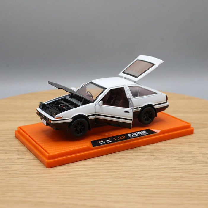 Diecast Mini Initial D Toyota AE86  Sprinter Trueno Car