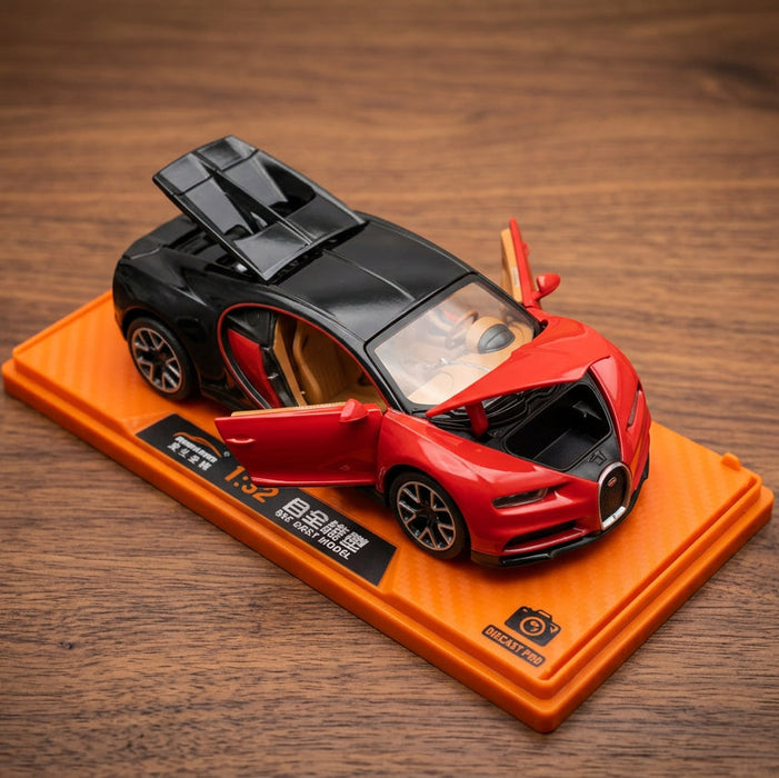 Diecast Mini Bugatti Chiron Car