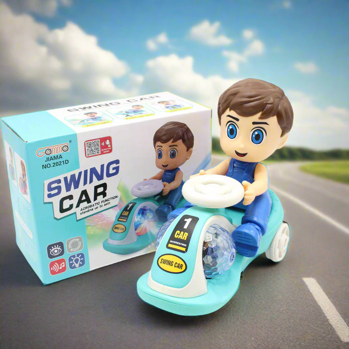 Acrobatic Swing Car with Light