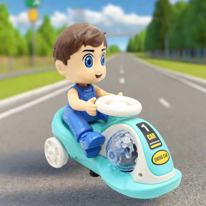 Acrobatic Swing Car with Light