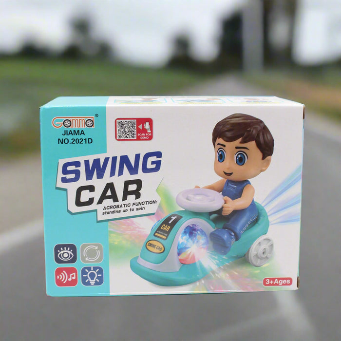 Acrobatic Swing Car with Light