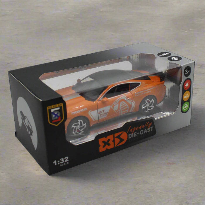 Die-cast GT 500 Shel by Car with Light & Sound