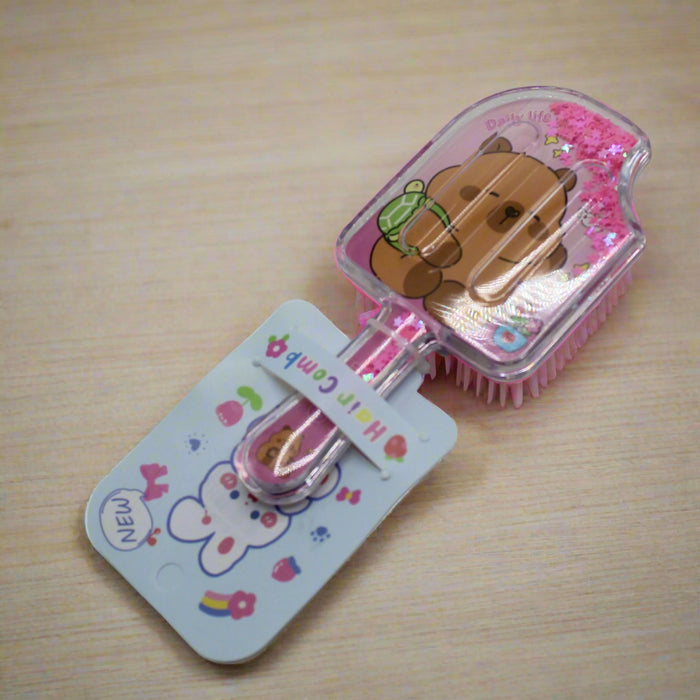 Cute Panda Theme Hair Brush