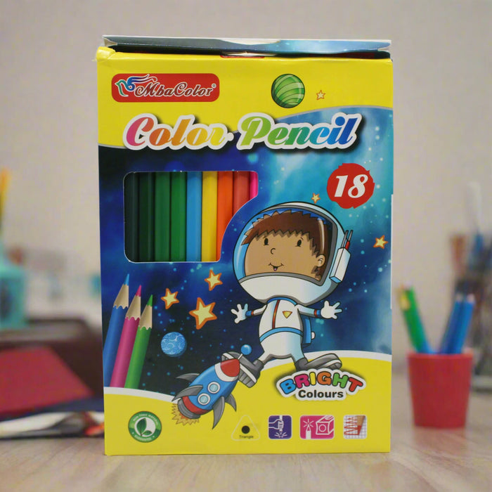 Space Theme Pencils Color Pack of 18