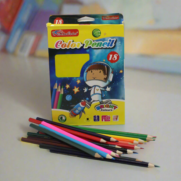 Space Theme Pencils Color Pack of 18
