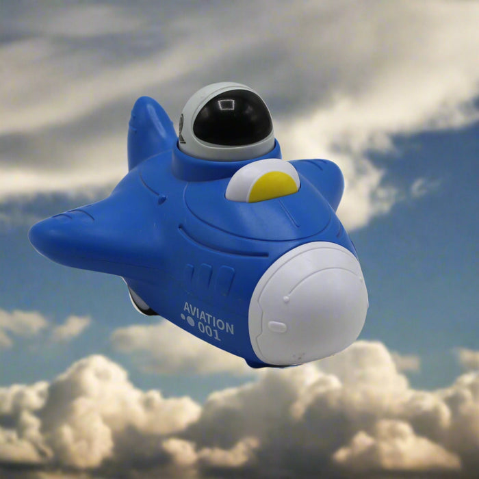 Space Theme Astronaut Air Plane