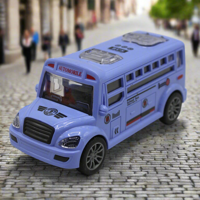 Kids Friction School Bus