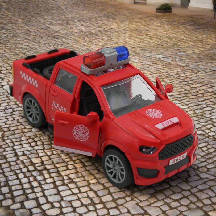 Fire Rescue Police Car