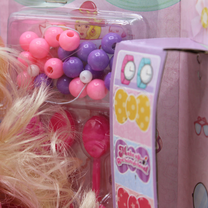 Make Up & Hair Style Head Doll