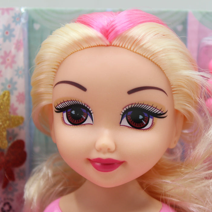 Make Up & Hair Style Head Doll