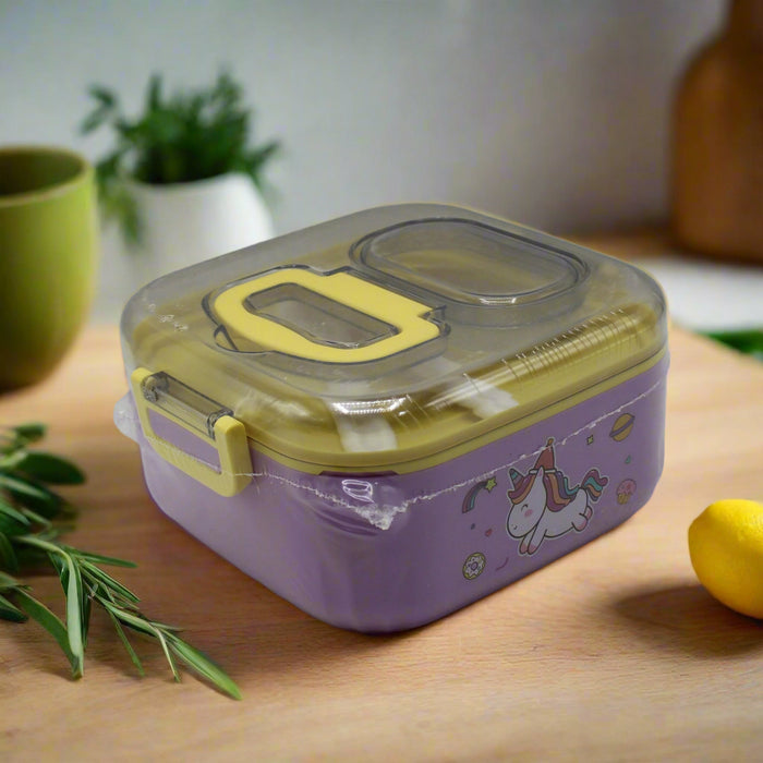 Unicorn Theme Lunch Box