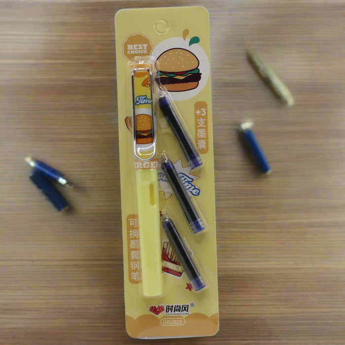 Burger Theme Ink Pen
