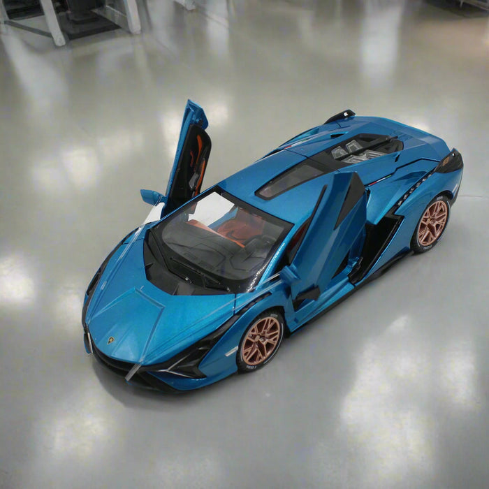Diecast Lamborghini Sian Car with Light & Sound