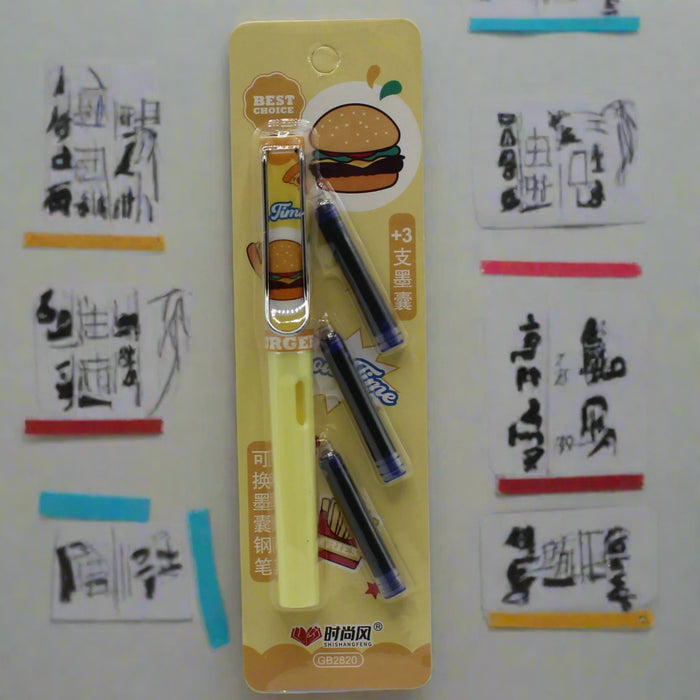 Burger Theme Ink Pen